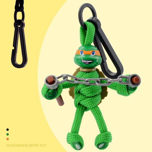 TMNT Michelangel handmake keychain