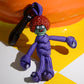 Afro zombie-handmake-keychain