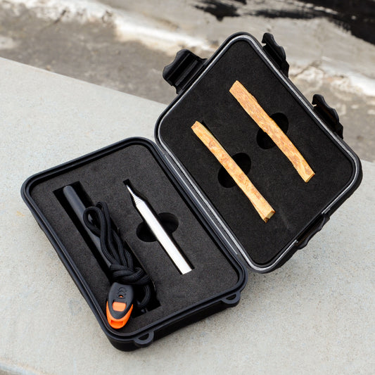 Fire starter set-Fire Starter Survival Tool - All-in-One Flint and Steel Fire Starter Kit - Ferro Rod Fire Starter