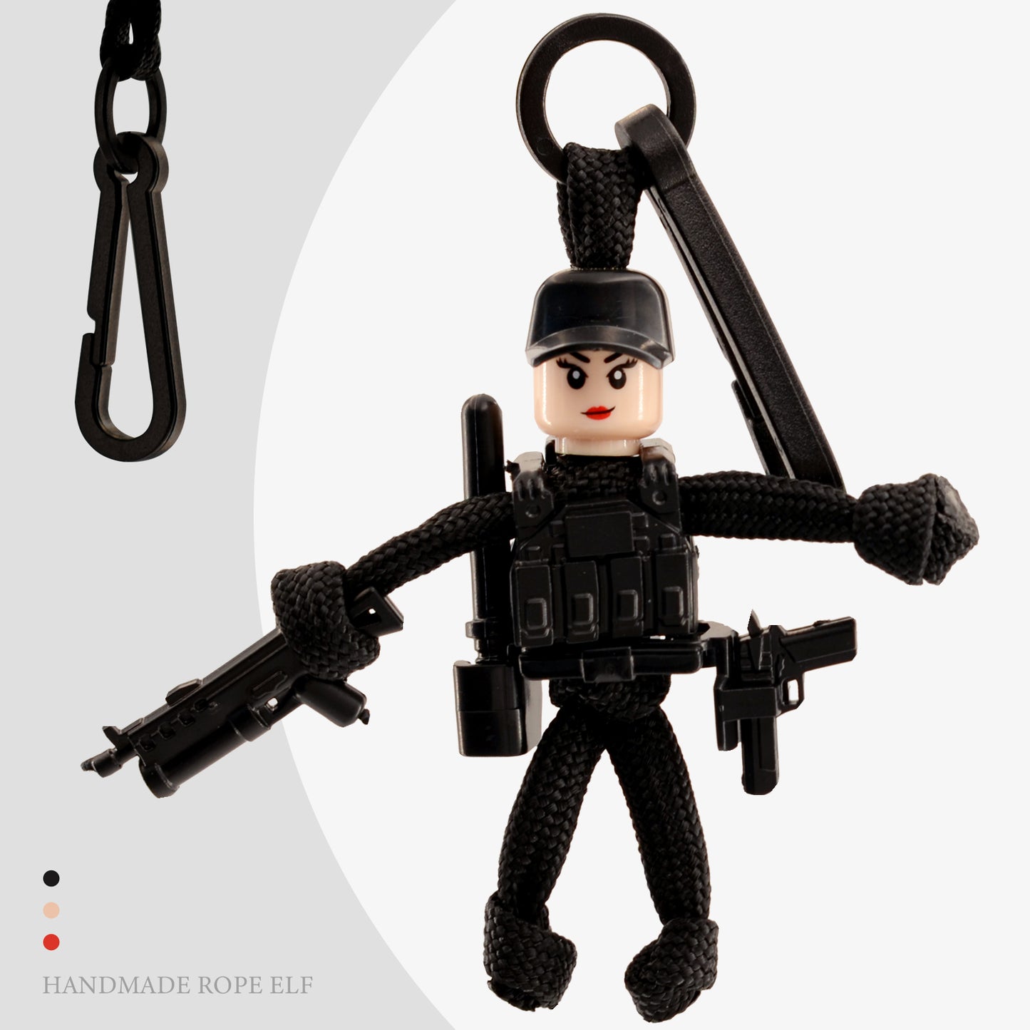 City Policewoman Keychain