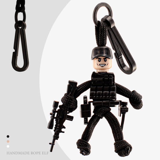 Handsome sniper SWAT handmake keychain