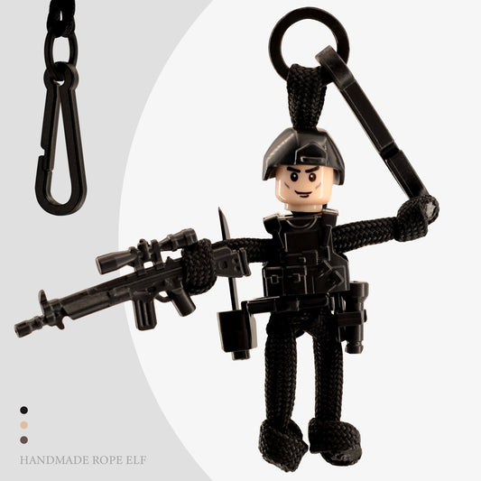 Tactical SWAT handmake keychain