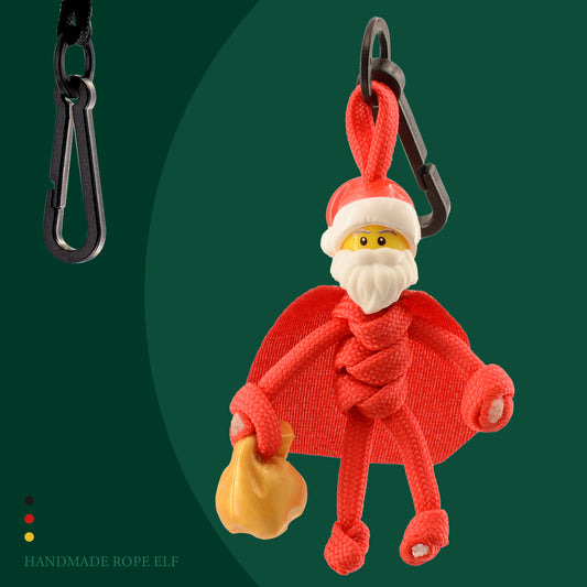 [Christmas decoration supplies] Santa Claus keychains and pendants