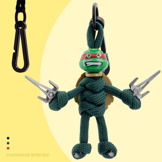 Teenage Mutant Ninja Turtles Raphael handmake keychain