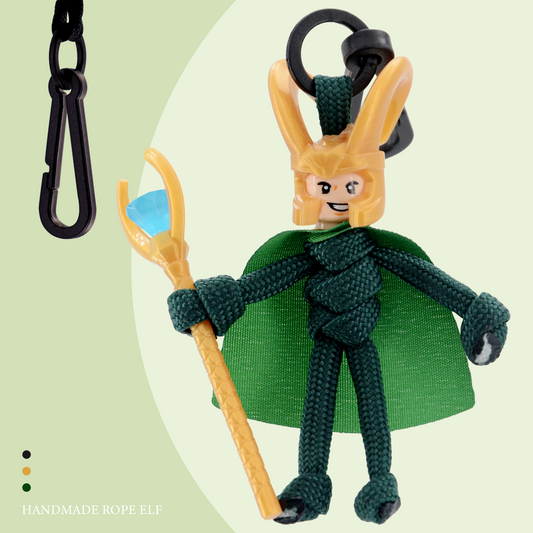 Symbol of mystery and wisdom-Loki keychain