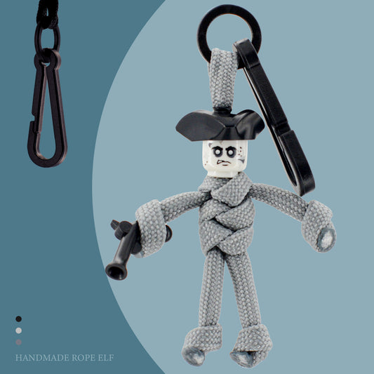 【Pirates of the Caribbean series】captain barbossa handmake keychain